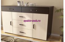 Вега К-03 Комод 5 ящ.+2 ств.