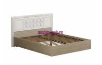 Кровать МДФ щиток с ортопедом МОДУЛЬНОЙ СПАЛЬНОЙ АМЕЛИ