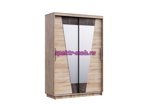 Шкаф-купе 1,5 м. ШК-006 МОДУЛЬНОЙ СПАЛЬНОЙ САНРЕМО