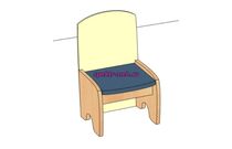 Игровая мебель, 5 предметов набор стола и стульев для кукол, КИМ№1