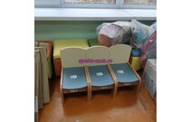 Игровая мебель, 5 предметов набор стола и стульев для кукол, КИМ№1