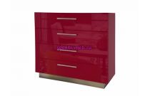Комод красный