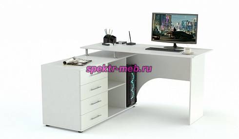 Компьютерный угловой стол Лига 01