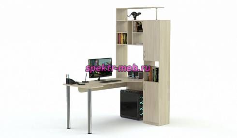 Угловой компьютерный стол Юна