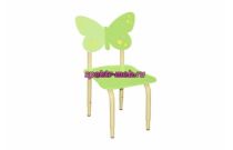 Стул детский, регулируемый на металлокаркасе, БАБОЧКА 6, краска МДФ
