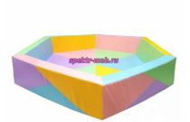 Сухой бассейн «Калейдоскоп -шестигранник»
