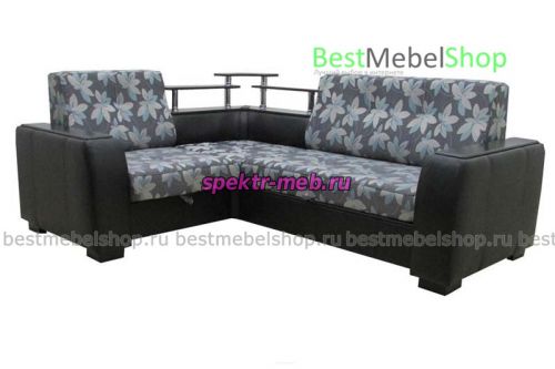 Угловой диван Бостон с полкой