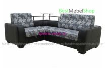 Угловой диван Бостон с полкой