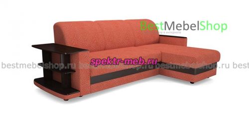Угловой диван Виза 08 трапеция с барным столиком