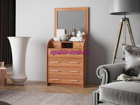 Комод-бюро с зеркалом