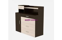 Комод Лидер 41 с надставкой