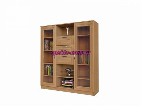 Комод со стеклянными дверцами Кэрри-12