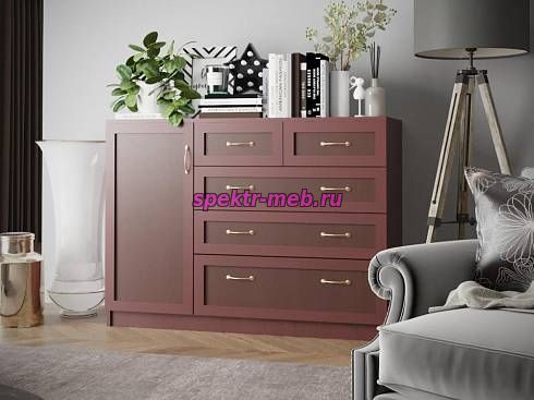 Комод №5 МДФ Люкс