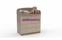 Пеленальный комод Классик+