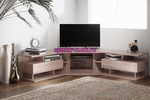 Тумба угловая под ТВ Мирона 3