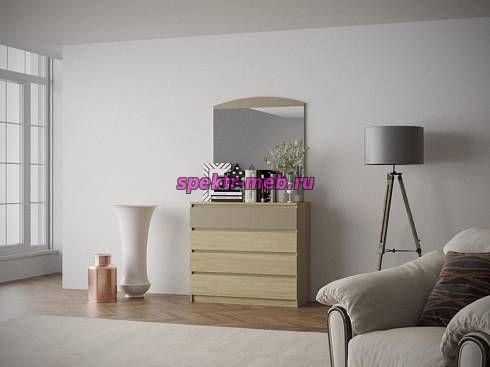 Комод Аляска с зеркалом