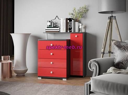 Комод высокий