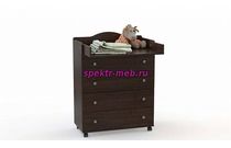 Комод пеленальный Ульяна-2 венге