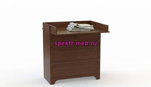 Комод - пеленатор Тач-Лач орех