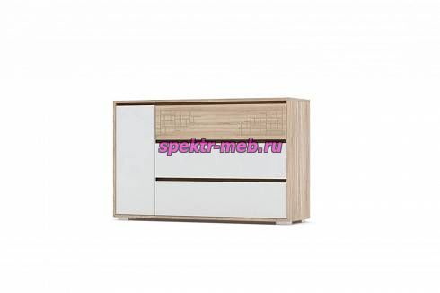 Комод с дверкой и тремя ящиками Мальта