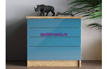 Комод Шайн 4 глянцевый