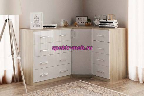 Комод угловой Марта 12