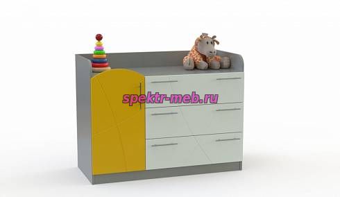 Детский комод Edican Фантазия F-KD-01