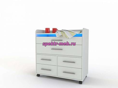 Комод на колесиках Лекси 1