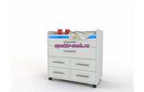 Комод на колесиках Лекси 1