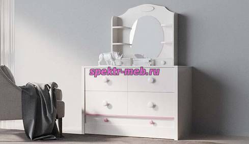 Комод с зеркалом Хлоя 13