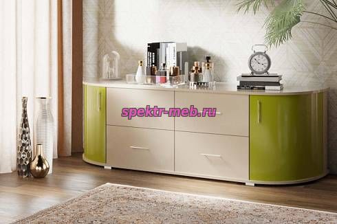 Комод радиусный Флер 18