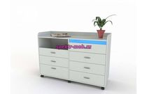 Комод на колесиках Лекси 5