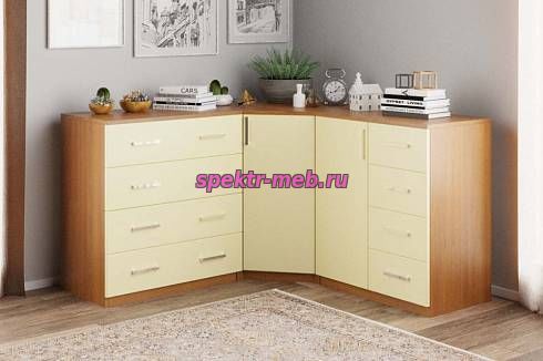 Комод угловой Марта 4