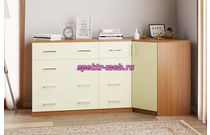 Комод угловой Марта 8