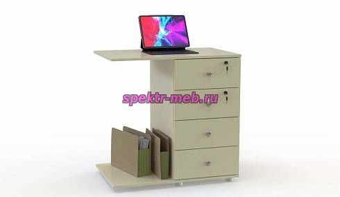 Тумба приставная с замком Этно 4