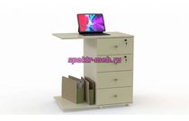 Тумба приставная с замком Этно 4