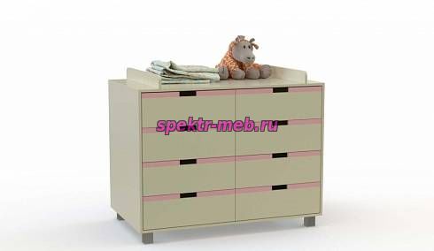 Пеленальный комод Колорист 4