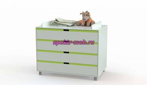 Пеленальный комод Колорист 1