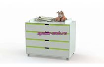 Пеленальный комод Колорист 1