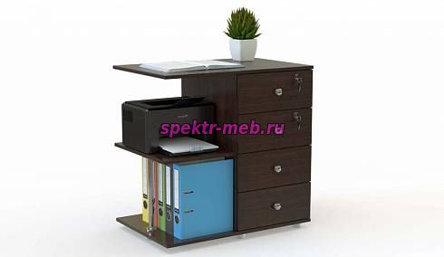 Тумба приставная с замком Этно 3