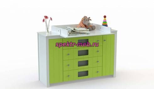 Пеленальный комод Веста Деко 3