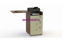 Тумба приставная с замком Юна 2