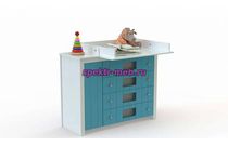 Пеленальный комод Веста Деко 4