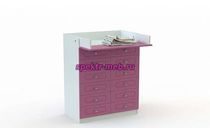 Пеленальный комод Астра 30