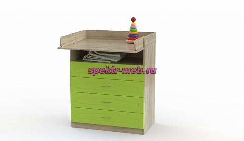 Комод пеленальный Уолли 6