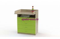 Комод пеленальный Уолли 6