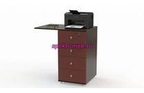 Тумба приставная с замком Уна 1