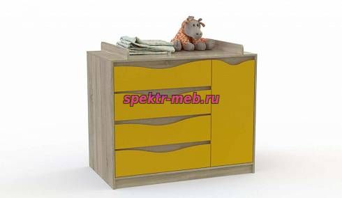 Пеленальный комод Волна 2