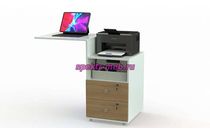 Тумба приставная с замком Юна 1