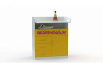 Пеленальный комод Лютик 9